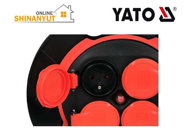 Երկարացման լար բաբինով 3*1,5մմ-20մ YATO YT-81052
