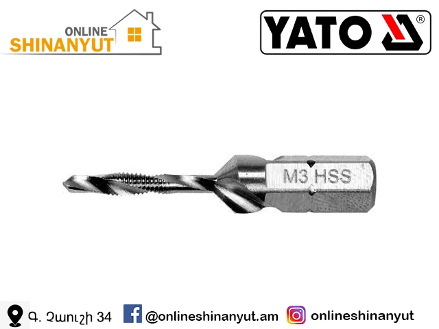 Գայլիկոն+մետչիկ  M3մմ YATO YT-44840