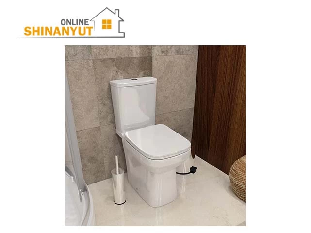 Jasee 827 քառակուսի սպիտակ զուգարանակոնք դանդաղ փակվող կափարիչով белый квадратный унитаз с крышкой с плавным закрыванием square white toilet with soft-close lid