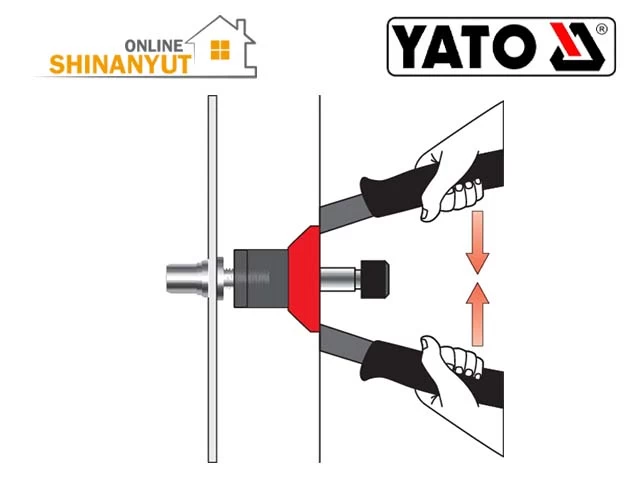 YATO YT-36150, գամմանման գործիք инструмент для заклепочных гаек rivet nut tool, պտուտակավոր գամման գործիք инструмент для резьбовых заклепок threaded rivet tool, ձեռքի գամման ручной заклепочный инструмент hand riveter, գամման գործիք инструмент для заклепочных гаек rivnut tool, M4 M5 M6 M8, գամմանման գամման ամրացնող инструмент для установки заклепочных гаек rivet nut setter, պրոֆեսիոնալ գամման профессиональный заклепочный инструмент professional riveter, YATO գործիքներ инструменты tools, պտուտակավոր ներդիր գործիք инструмент для резьбовых вставок threaded insert tool