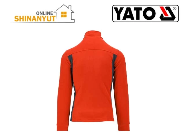 YATO YT-79205, բրդյա բաճկոն  флисовая куртка  fleece jacket   , աշխատանքային բրդյա  рабочая флисовая куртка  work fleece   , աշխատանքային բաճկոն  рабочая куртка  workwear jacket   , պոլիեսթերային բրդյա  полиэстеровый флис  polyester fleece   , տաք աշխատանքային բաճկոն  теплая рабочая куртка  warm work jacket   ,  YATO բրդյա  флис  fleece    , պրոֆեսիոնալ աշխատանքային հագուստ  профессиональная рабочая одежда  professional work clothing