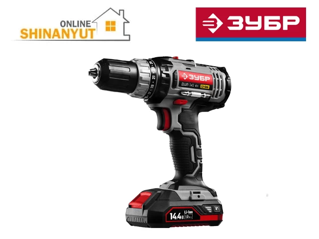 Պտուտակադարձիչ 14,4վտ  (2 մարտկոցով) ZUBRDSHL-141KN