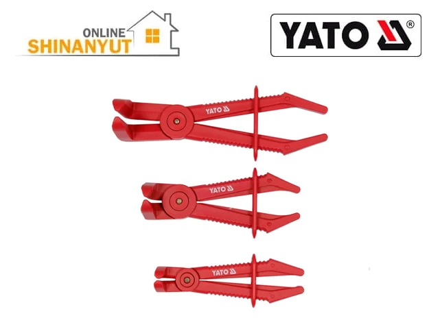 Շլանգի սեղմակի հավաքածու ուղիղ 3կտ YATO YT-0840