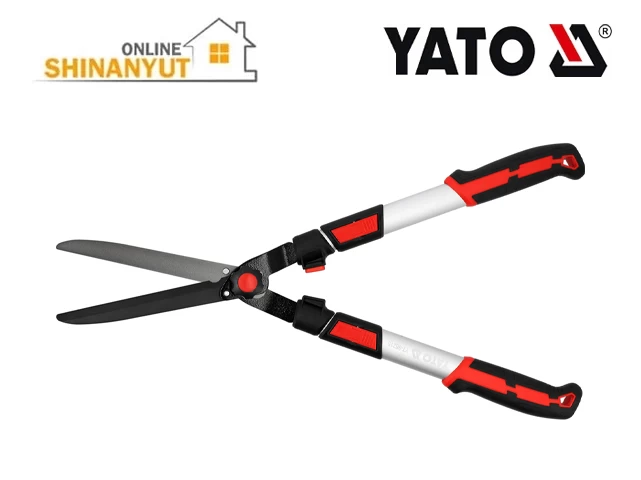 Թփերը էտելու և ձևավորելու մկրատ բացվող ալյումինե բռնակով 660-825մմ YATO YT-88215