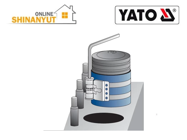Մխոցային օղակի խամութ 6՝՝-90-175մմ YATO YT-0637