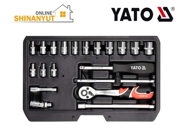 Գալովկայի հավաքածու ճչանակով 1/4 72T 20կտ YATO YT-14491