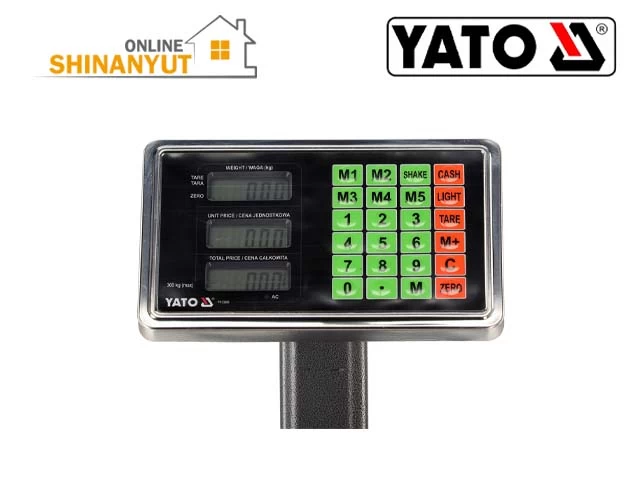 YATO YT-73283, YATO կշեռք, ծալվող կշեռք, էլեկտրոնային կշեռք 300 կգ, հարթակային կշեռք, պահեստային կշեռք, առևտրային կշեռք, էլեկտրոնային կշեռք 50 գ, բեռնային կշեռք YATO YT-73283, весы YATO, складные весы, электронные весы 300 кг, платформенные весы, складские весы, торговые весы, весы с точностью 50 г, весы для грузов YATO YT-73283, YATO scale, folding electronic scale, 300 kg platform scale, electronic weighing scale, warehouse scale, commercial platform scale, 50 g scale, heavy duty weighing scale