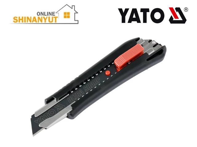 Պաստառի դանակ ULTRA SHARP 18մմ YATO YT-75123