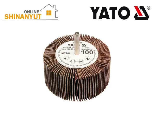 Բոռի գլխադիր հղկաթղթով N40 YATO YT-83381