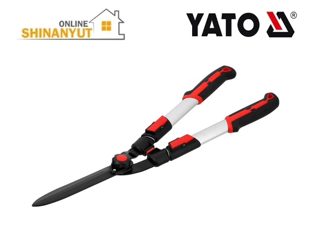 Թփերը էտելու և ձևավորելու մկրատ բացվող ալյումինե բռնակով 660-825մմ YATO YT-88215