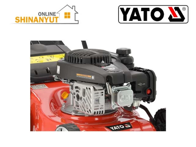 YATO YT-85520, բենզինային խոտհնձիչ, խոտհնձիչ LONCIN շարժիչով, YATO խոտհնձիչ, 2.1 կՎտ խոտհնձիչ, այգու գործիքներ, սիզամարգի խոտհնձիչ, բենզինային խոտ կտրող սարք, խոտհնձիչ 40 լ խոտահավաքով YATO YT-85520, бензиновая газонокосилка, газонокосилка LONCIN, газонокосилка 2.1 кВт, газонокосилка 41 см, газонокосилка с травосборником 40 л, садовая техника YATO, газонокосилка для дома, техника для ухода за газоном YATO YT-85520, petrol lawn mower, LONCIN lawn mower, 2.1 kW lawn mower, 410 mm lawn mower, petrol grass cutter, lawn mower with grass catcher, 40L grass catcher, YATO garden equipment, garden lawn care tools
