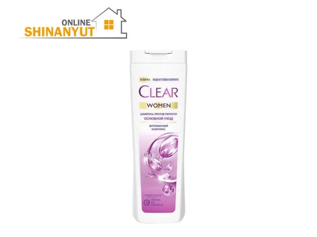 Clear Women, Clear շամպուն   Shampoo     , Հիմնական խնամքի շամպուն  Basic Care Shampoo  , Վիտամինային համալիր շամպուն  Vitamin Complex Shampoo  , Թեփի դեմ շամպուն  Anti-Dandruff Shampoo  , Կանանց շամպուն  Women's Shampoo  , Ամենօրյա մազերի խնամք  Daily Hair Care  , 380 մլ շամպուն  Shampoo  , Գլխամաշկի խնամք  Scalp Care   6281006608504