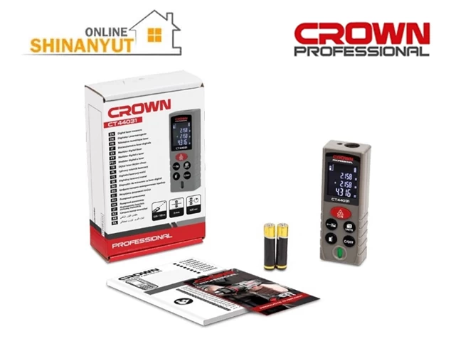 Լազերային մետր CROWN CT44031