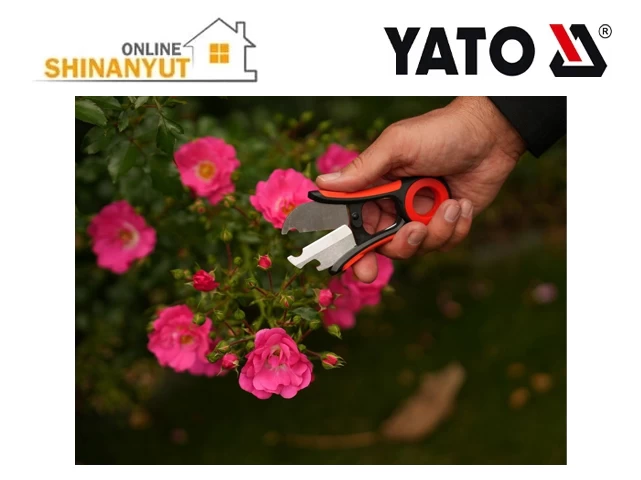 Ծաղկավաճառի կտրիչ+քերիչ վարդի փշերը հեռացնելեւ համար 205մմ YATO YT-87850