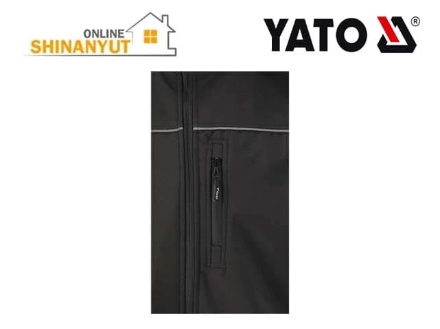 Բանվորական բաճկոն սև M ( SOFTSHELL) YATO YT-79551