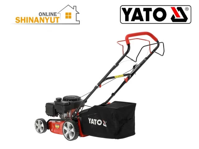 YATO YT-85521, բենզինային խոտհնձիչ бензиновая газонокосилка petrol lawn mower, ինքնագնաց խոտհնձիչ самоходная газонокосилка self propelled lawn mower, LONCIN շարժիչով խոտհնձիչ газонокосилка с двигателем engine mower,  YATO բենզինային խոտհնձիչ бензиновая газонокосилка gasoline lawn mower, այգեգործական սարքավորումներ садовое оборудование garden equipment, խոտի խնամքի մեքենա машина для ухода за газоном lawn care machine