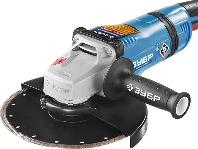 Անկյունային հղկող մեքենա կապույտ 230/2100 ZUBR  USHM-P230-2100