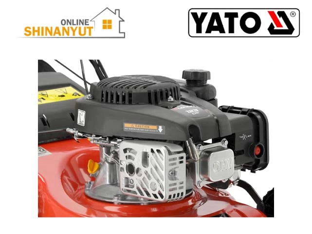 YATO YT-85521, բենզինային խոտհնձիչ бензиновая газонокосилка petrol lawn mower, ինքնագնաց խոտհնձիչ самоходная газонокосилка self propelled lawn mower, LONCIN շարժիչով խոտհնձիչ газонокосилка с двигателем engine mower,  YATO բենզինային խոտհնձիչ бензиновая газонокосилка gasoline lawn mower, այգեգործական սարքավորումներ садовое оборудование garden equipment, խոտի խնամքի մեքենա машина для ухода за газоном lawn care machine