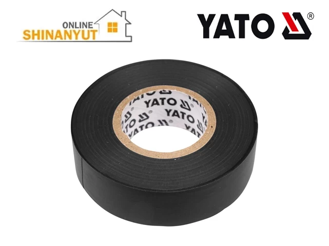 Մեկուսիչ ժապավեն սև 15մմ*20մ*0.13մմ YATO YT-8159