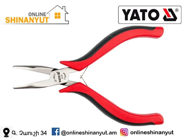 Կլորաշուրթ՝ թեք 4,5``-115մմ, YATO YT-6617