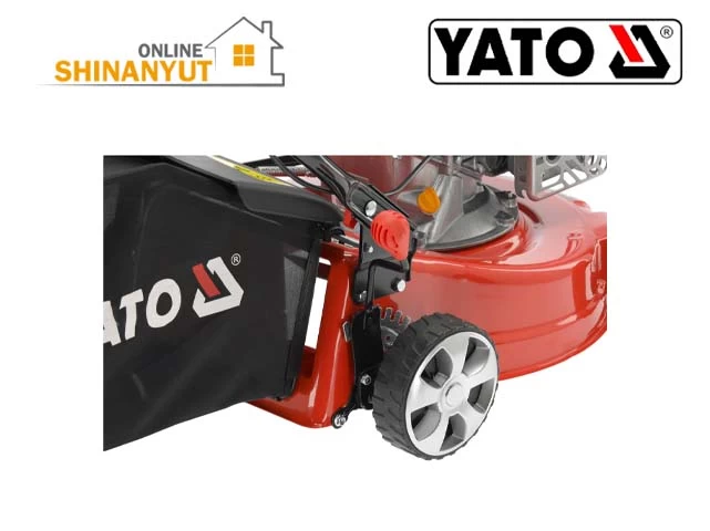 YATO YT-85520, բենզինային խոտհնձիչ, խոտհնձիչ LONCIN շարժիչով, YATO խոտհնձիչ, 2.1 կՎտ խոտհնձիչ, այգու գործիքներ, սիզամարգի խոտհնձիչ, բենզինային խոտ կտրող սարք, խոտհնձիչ 40 լ խոտահավաքով YATO YT-85520, бензиновая газонокосилка, газонокосилка LONCIN, газонокосилка 2.1 кВт, газонокосилка 41 см, газонокосилка с травосборником 40 л, садовая техника YATO, газонокосилка для дома, техника для ухода за газоном YATO YT-85520, petrol lawn mower, LONCIN lawn mower, 2.1 kW lawn mower, 410 mm lawn mower, petrol grass cutter, lawn mower with grass catcher, 40L grass catcher, YATO garden equipment, garden lawn care tools