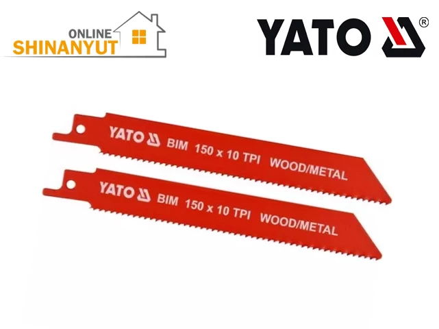 Մխոցային սղոցներ փայտի+մետաղ 150մմ YATO YT-33930