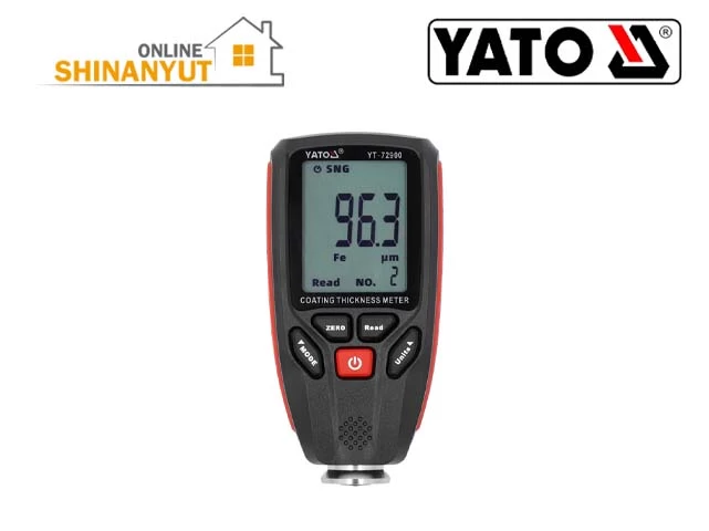 YATO YT-72900, ներկի հաստության չափիչ, լաքի հաստության չափիչ, թվային հաստաչափ, ներկի շերտի չափիչ, ավտոմեքենայի ներկի հաստաչափ, ծածկույթի հաստության չափիչ, 0–1300 մկմ, շինարարական չափիչ գործիքներ, YATO չափիչ սարք YATO YT-72900, толщиномер краски, толщиномер лакокрасочного покрытия, цифровой толщиномер, измеритель толщины краски, толщиномер автомобильной краски, измеритель толщины лака, 0–1300 мкм, измерительные инструменты YATO YATO YT-72900, paint thickness gauge, digital coating thickness tester, paint layer thickness meter, automotive paint thickness gauge, varnish thickness tester, coating measurement tool, 0–1300 µm thickness gauge, YATO measuring tools