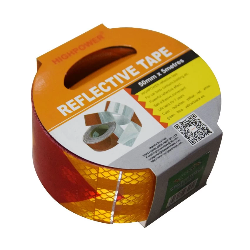 Ինքնակպչուն ժապավեն (սկոչ) արտացոլող 50մմ-5մ HIGHPOWER HP1395