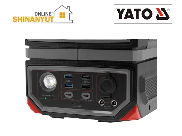 Դյուրակիր էլեկտրակայան 600W-504WH POWER BANK YATO YT-83091