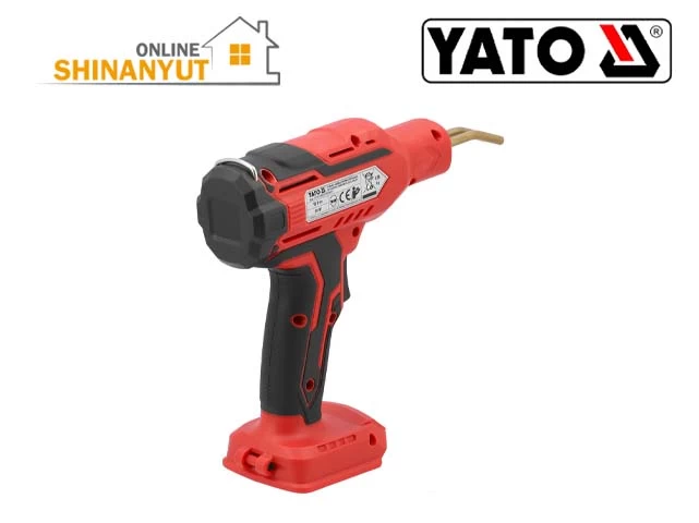 YATO YT-824483, պլաստմասսայի եռակցման գործիք инструмент для сварки пластика plastic welding tool, անլար պլաստմասսայի եռակցիչ беспроводной сварочный аппарат для пластика cordless plastic welder, բամպերի վերանորոգման գործիք инструмент для ремонта бамперов bumper repair tool, ավտոմեքենայի պլաստմասսայի նորոգում ремонт автомобильного пластика automotive plastic repair, 18 Վ պլաստմասսայի եռակցիչ сварочный аппарат для пластика plastic welder, պլաստմասսայի կեռիկավոր եռակցիչ сварочный аппарат для пластиковых скоб plastic staple welder