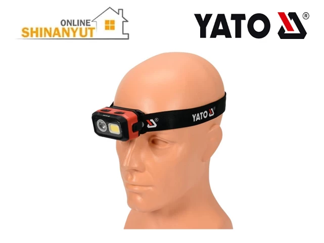 Լապտեր ճակատի էլեմենտով և լիցքավորմամբ 500LM YATO YT-08593