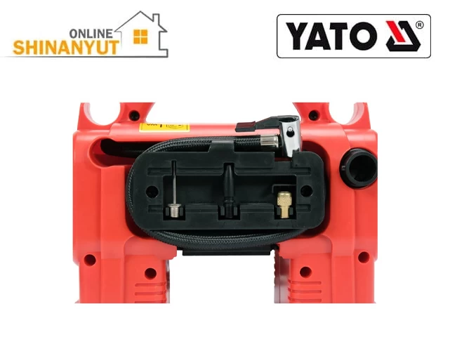 Կոմպրեսոր անվադողերի համար մարտկոցով 18Վ YATO YT-23247