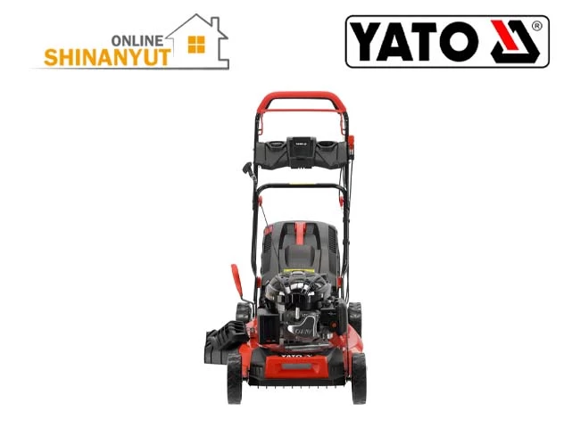 YATO YT-85532, բենզինային խոտհնձիչ бензиновая газонокосилка petrol lawn mower, ինքնագնաց խոտհնձիչ самоходная газонокосилка self propelled lawn mower, LONCIN շարժիչային խոտհնձիչ газонокосилка с двигателем engine mower, 196 խորանարդ սանտիմետրանոց խոտհնձիչ газонокосилка куб. см cc lawn mower, 530 մմ խոտհնձիչ косилка mower, ցանքածածկ խոտհնձիչ мульчирующая газонокосилка mulching lawn mower, այգեգործական մեքենաներ садовая техника garden machinery, խոտհարքի խնամքի սարքավորումներ оборудование для ухода за газоном lawn care equipment