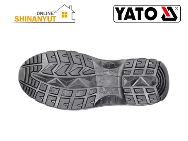 YATO YT-80843, անվտանգության կոշիկներ защитная обувь safety shoes, աշխատանքային կոշիկներ рабочие ботинки work boots, S1P անվտանգության կոշիկներ защитная обувь safety footwear, պաշտպանիչ կոշիկներ защитная обувь protective shoes, շինարարական կոշիկներ строительные ботинки construction boots, կաշվե անվտանգության կոշիկներ кожаная защитная обувь leather safety shoes, հակասահքի դեմ աշխատանքային կոշիկներ противоскользящая рабочая обувь anti-slip work shoes, արդյունաբերական կոշիկներ промышленная обувь industrial footwear