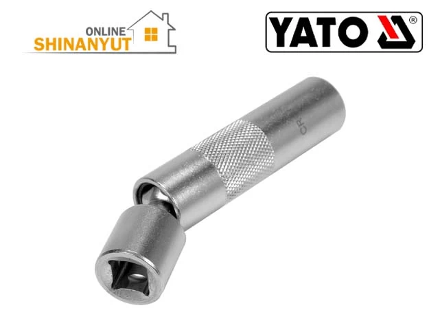 YATO YT-38514, սվեչայի գլխիկ свечной ключ spark plug socket, 14մմ գլխիկ головка socket, ավտոգործիքներ автомобильные инструменты car tools, կայծային մոմերի գլխիկ свечной ключ spark plug socket, 3/8 գլխիկ головка socket, CrV գործիք инструмент tool