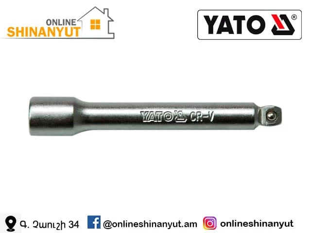 Գլխիկի երկարացման պոչ, 1/2, 127 մմ․, YATO YT-1250