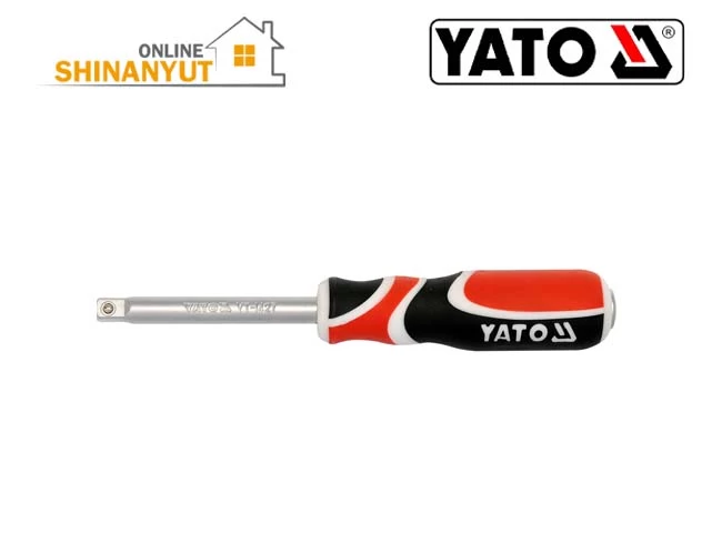 գլխիկի բռնակ, рукоятка для бит, bit handle,1/4 գլխիկի պահոց,держатель бит 1/4 дюйма,1/4 bit holder,6.3 մմ պտուտակահանի բռնակ,рукоятка отвертки 6,3 мм,6.3 mm screwdriver handle, CrV 50BV30, YATO գլխիկի բռնակ, рукоятка для бит YATO,YATO bit driver handle,150 մմ բռնակ,рукоятка 150 мм,150 mm handle,քրոմապատ գլխիկի բռնակ,хромированная рукоятка для бит,chrome bit handle,ձեռքի գործիք YATO,ручной инструмент YATO,hand tool YATO, պտուտակահանի գլխիկի պահոց,держатель бит для отвертки,screwdriver bit holder