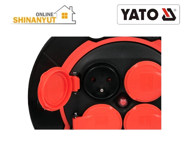 Երկարացման լար բաբինով 3*1,5մմ-30մ YATO YT-81053