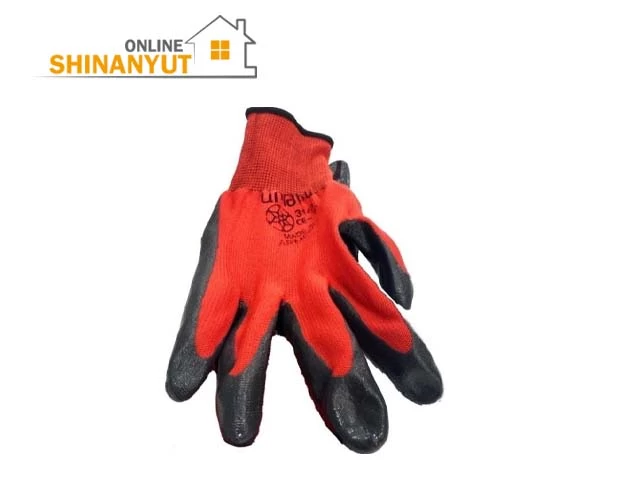 Լատեքսային ձեռնոց կարմիր-սև 4070-42