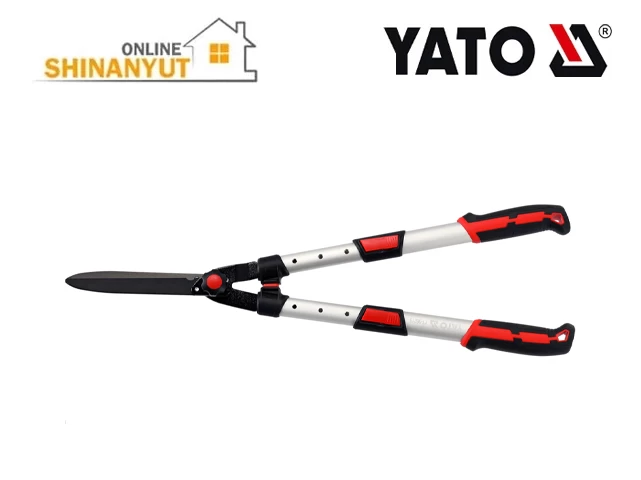 Թփերը էտելու և ձևավորելու մկրատ բացվող ալյումինե բռնակով 660-825մմ YATO YT-88215