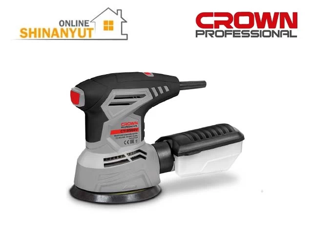 Էքսցենտրիկ հղկող սարք125մմ-300Վտ. 220վտ CROWN CT13560V