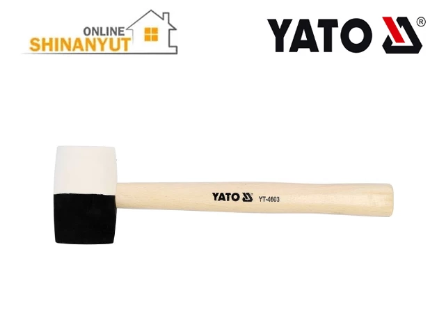 Մուրճ ռեզինե 580գ երկգույն YATO YT-4603