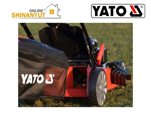 YATO YT-85532, բենզինային խոտհնձիչ бензиновая газонокосилка petrol lawn mower, ինքնագնաց խոտհնձիչ самоходная газонокосилка self propelled lawn mower, LONCIN շարժիչային խոտհնձիչ газонокосилка с двигателем engine mower, 196 խորանարդ սանտիմետրանոց խոտհնձիչ газонокосилка куб. см cc lawn mower, 530 մմ խոտհնձիչ косилка mower, ցանքածածկ խոտհնձիչ мульчирующая газонокосилка mulching lawn mower, այգեգործական մեքենաներ садовая техника garden machinery, խոտհարքի խնամքի սարքավորումներ оборудование для ухода за газоном lawn care equipment