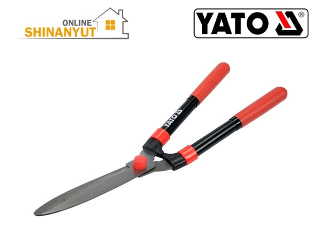 YATO YT-8821, ցանկապատի մկրատ, այգու մկրատ садовые ножницы garden shears, թփերի մկրատ ножницы для кустарников shrub shears, ցանկապատի կտրող մկրատ ножницы для обрезки живой изгороди hedge trimmer shears,, ածխածնային պողպատից մկրատ ножницы из углеродистой стали carbon steel shears, YATO այգու գործիքներ садовые инструменты  garden tools, պրոֆեսիոնալ ցանկապատի մկրատ профессиональные садовые ножницы professional hedge shears, 520 մմ ցանկապատի մկրատ кусторез hedge shears