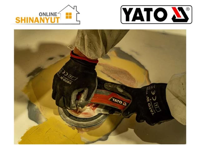 Էքսցենտրիկ հղկող գործիք  կարգավորիչով 150մմ-350Վտ YATO YT-82206