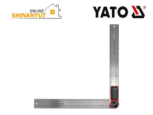 Քանոն անկյուն ծալվող թվային էկրանով 300մմ YATO YT-71004