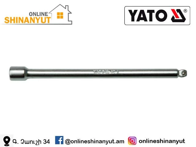 Գլխիկի երկարացման պոչ, 1/2, 254մմ․, YATO YT-1251