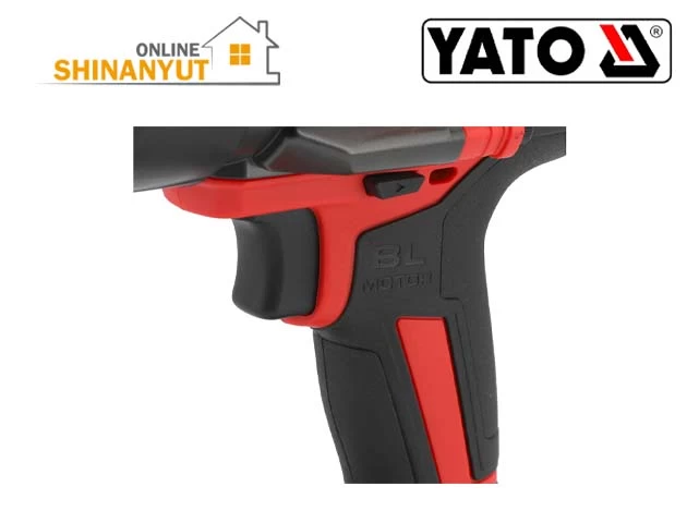 Մանեկադարձ հարվածային մարտկոցով, 18վ 2400Նմ-6,0Ահ YATO անածուխ 3/4 YT-828073