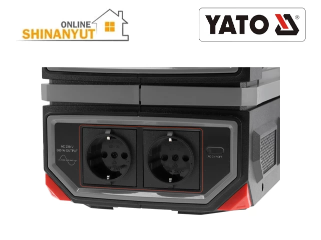 Դյուրակիր էլեկտրակայան 600W-504WH POWER BANK YATO YT-83091