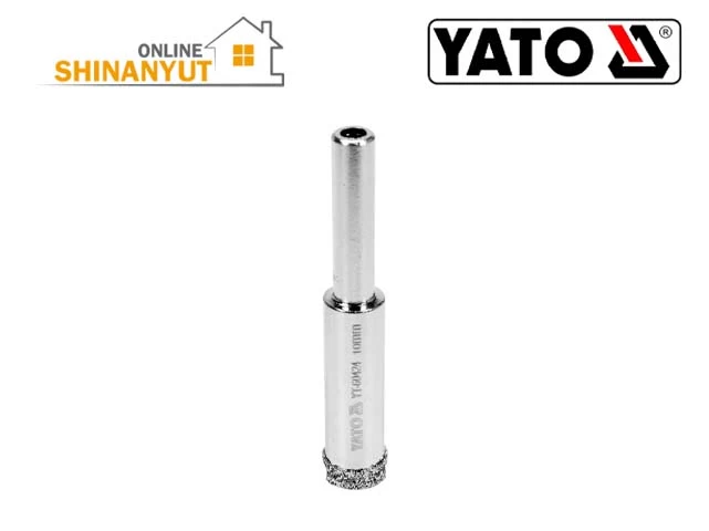 ադամանդե հորատման գլխիկ 10 մմ,алмазное сверло 10 мм,diamond drill bit 10 mm,ճենապակյա սալիկների հորատման գլխիկ, сверло для керамогранита,porcelain tile drill bit, կերամիկական հորատման գլխիկ,сверло для керамики,ceramic drill bit,ճենապակյա քարե կերամիկայի հորատման գլխիկ,сверло для керамогранита,porcelain stoneware drill bit,թաց չոր ադամանդե հորատման գլխիկ,алмазное сверло для влажной и сухой обработки, wet dry diamond drill bit,YATO գործիքներ,инструменты YATO,YATO tools,ադամանդե ծածկույթով հորատման գլխիկ,алмазное сверло,diamond coated drill bit,YATO Հայաստան,YATO Армения,YATO Armenia